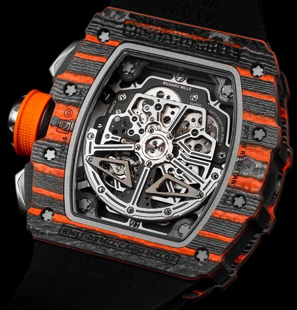 Richard Mille Replica Watch RM 11-03 McLaren RM 011 Flyback chronograph